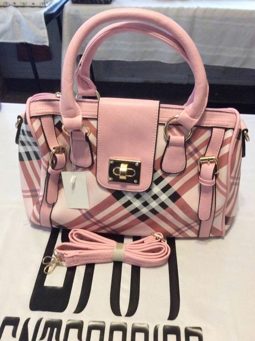 Gorgeous pink/multi with extra strap